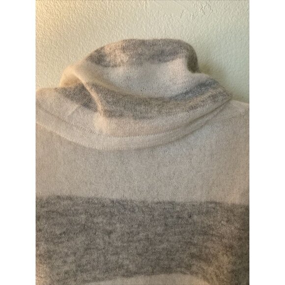 Free People Small Lulu Rugby sweater Alpaca & nylon new Cowl or slouch striped - Picture 8 of 13